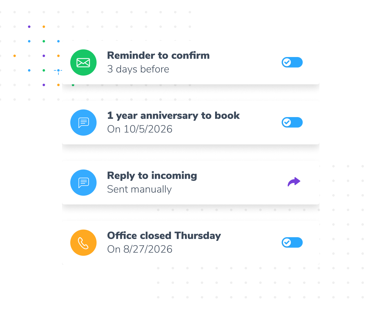Continue the conversation - Appointment Reminders, Apptoto