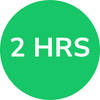 automated appointment reminder delivered 2 hours before icon