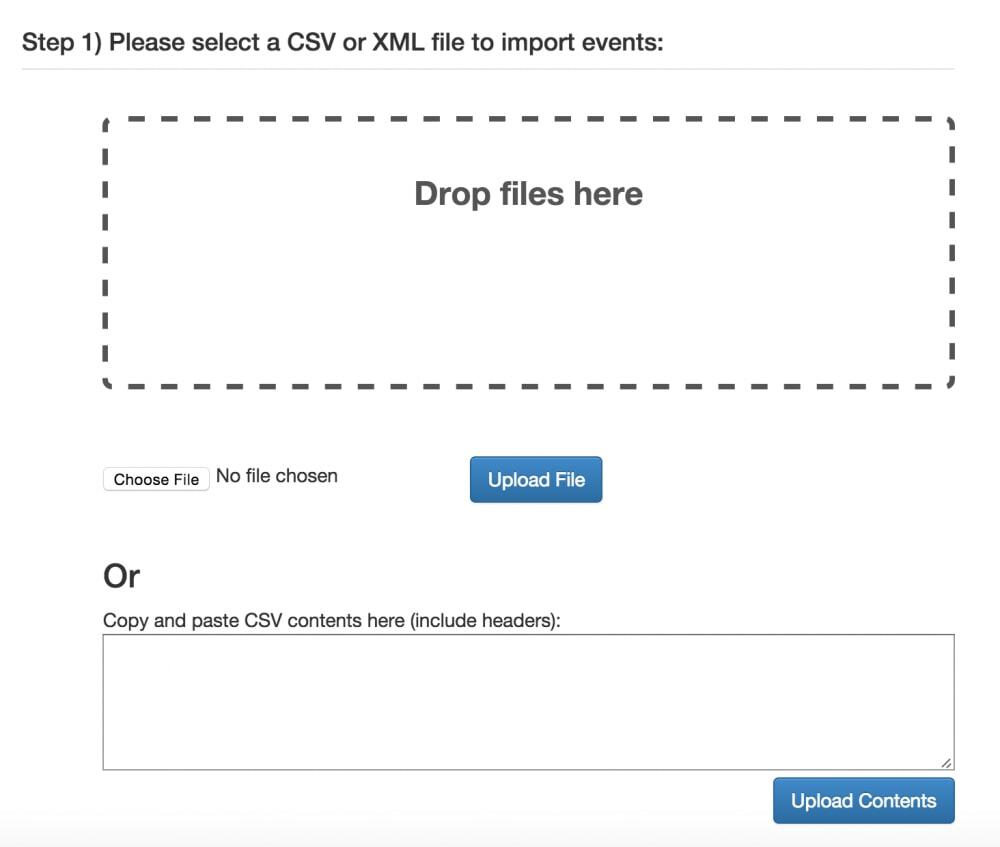 Apptoto data import by CSV