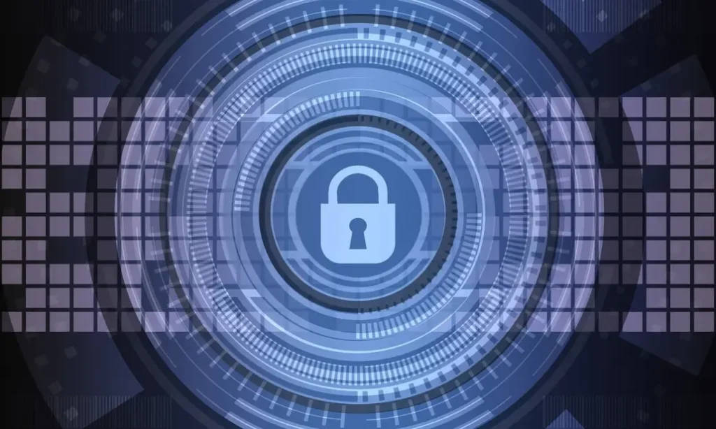 Image of lock in center of safe code dial indicating safety