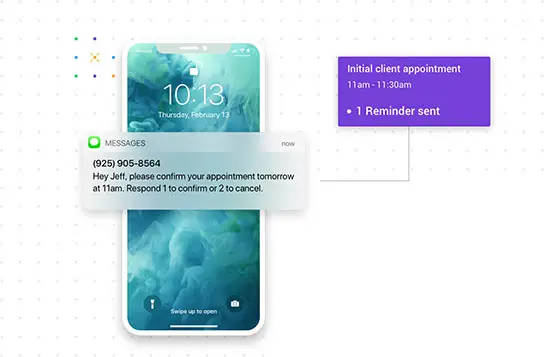 Appointment reminders are a key feature of appointment scheduling tools.