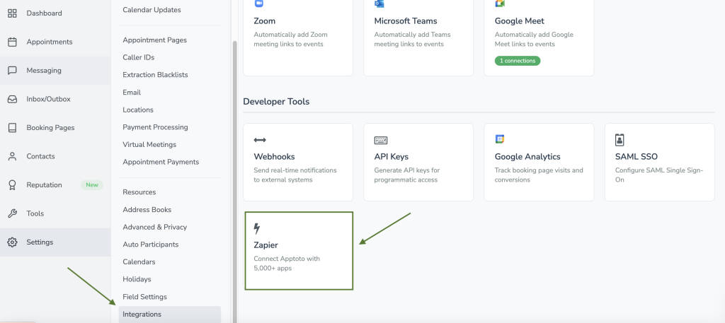 Configure SAML under Settings > Integrations > SML Single Sign-On (SSO)