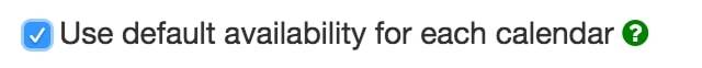 apptoto booking page use default availability