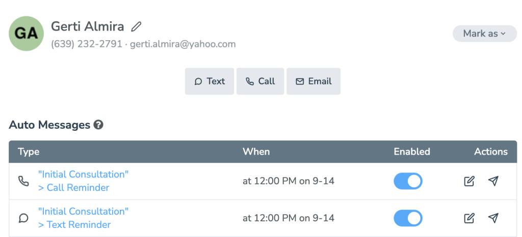 Rule messaging automatically enabled for meeting that includes rule (aka filtered) keyword in title