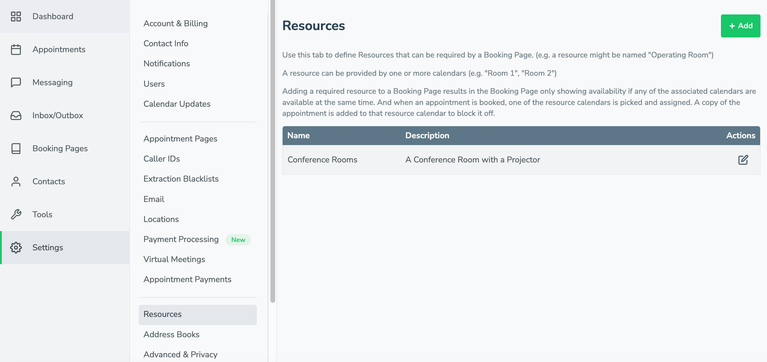 Managing Resources