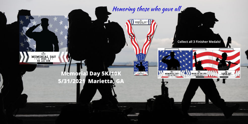 Made in the USA 5K/10K/15K/Half Marathon
