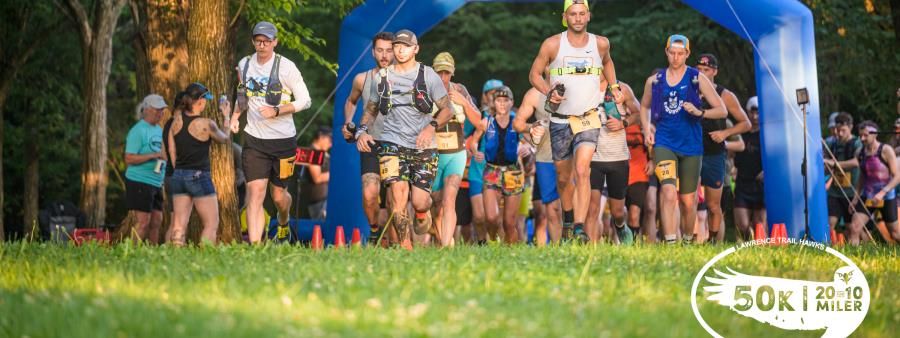 Night Hawk 50K, 20M and 10M
