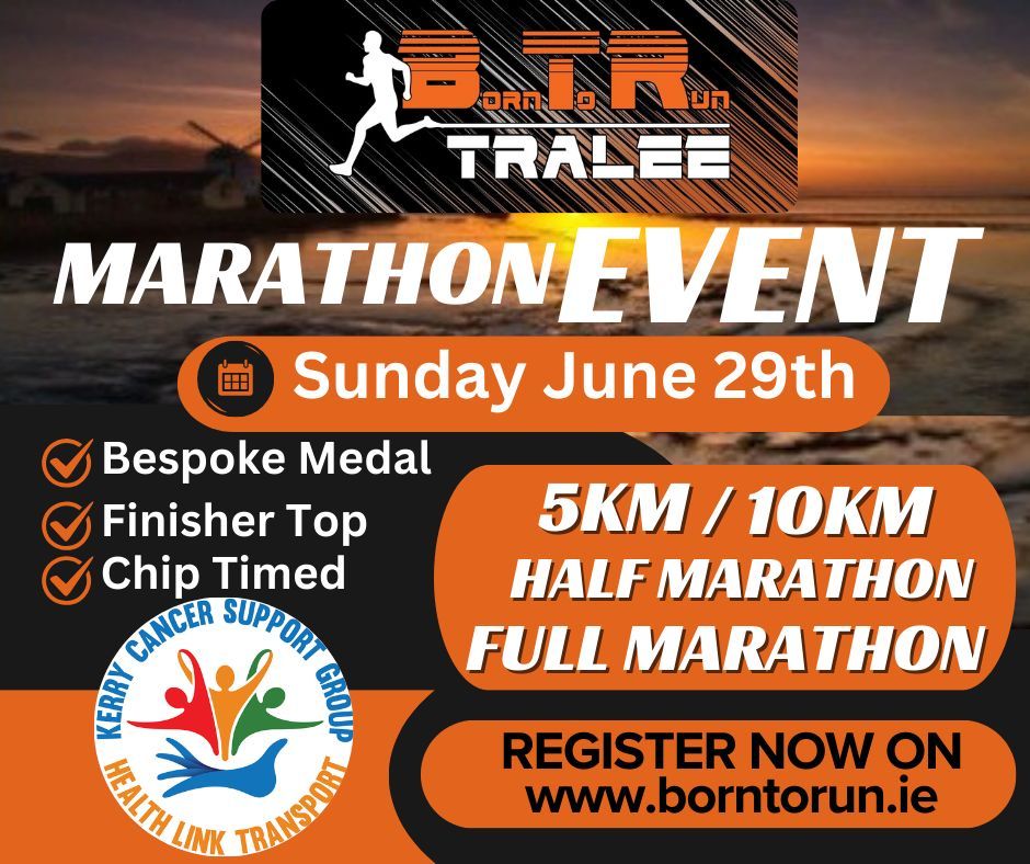 Born To Run 5k 10k Half & Full Marathon 2025