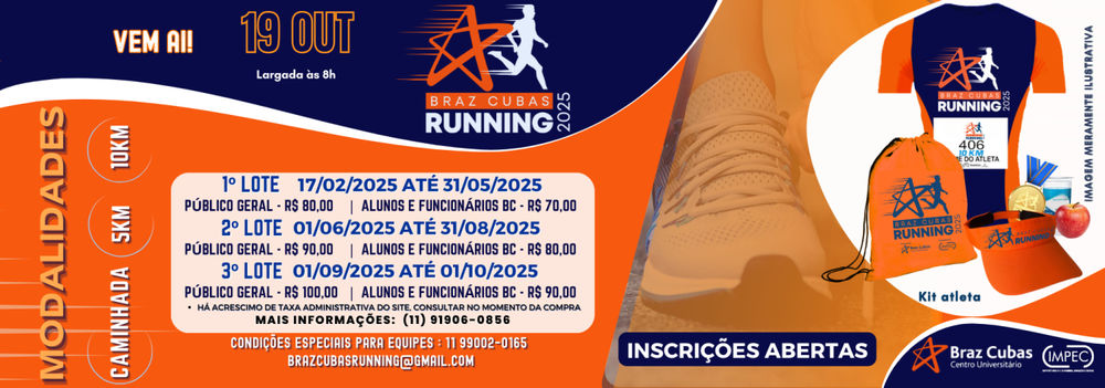 Braz Cubas Running 2025