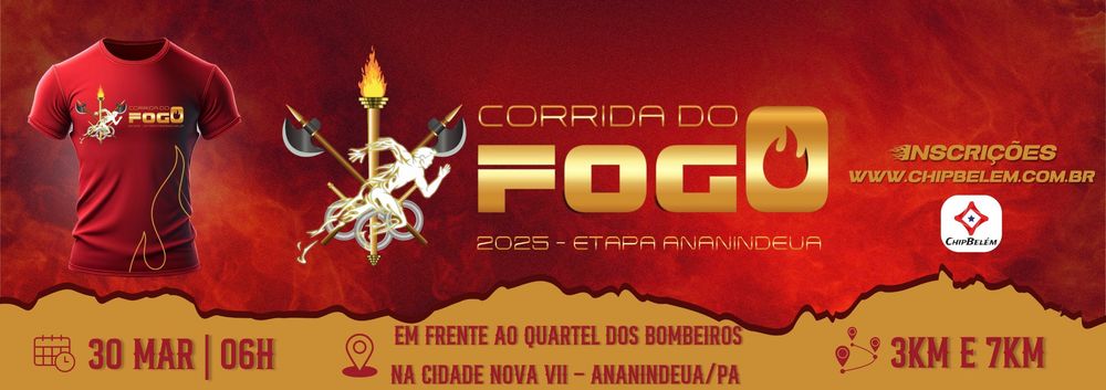 CORRIDA DO FOGO 2025 – ETAPA ANANINDEUA
