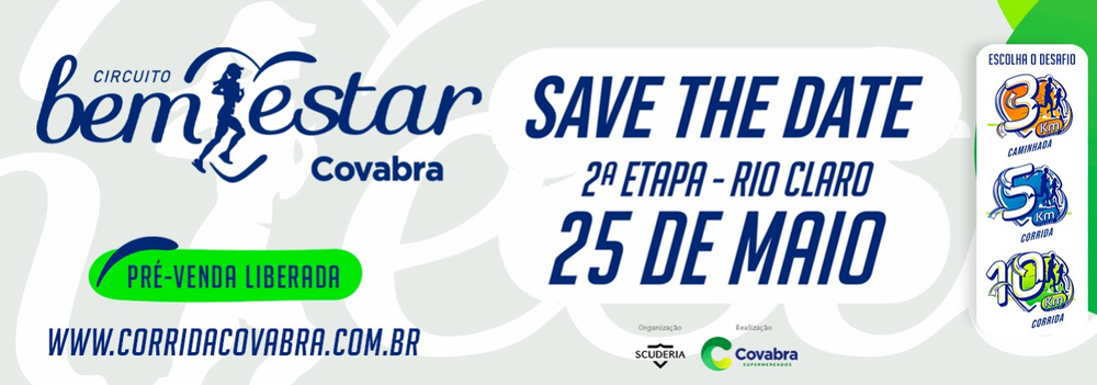 Circuito Bem-Estar Covabra 2025 - Etapa Rio Claro