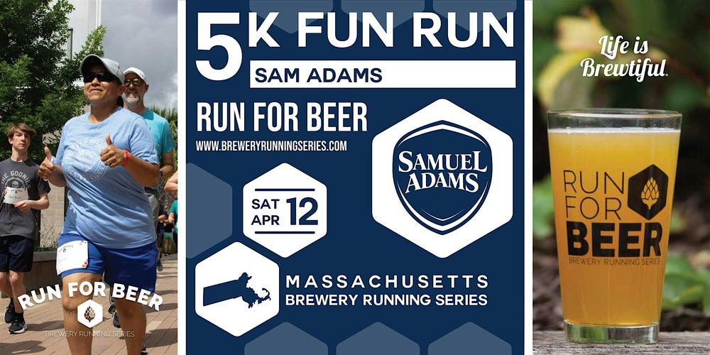 5k Beer Run x Sam Adams | 2025 MA Brewery Running Series