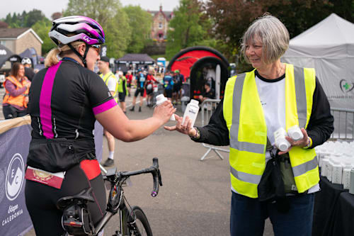Volunteer at Cancer Research UK Etape Caledonia 2025