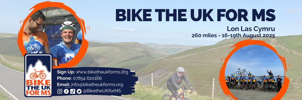 Lôn Las Cymru Cycle: Discover the Heart of Wales with Bike the UK for MS