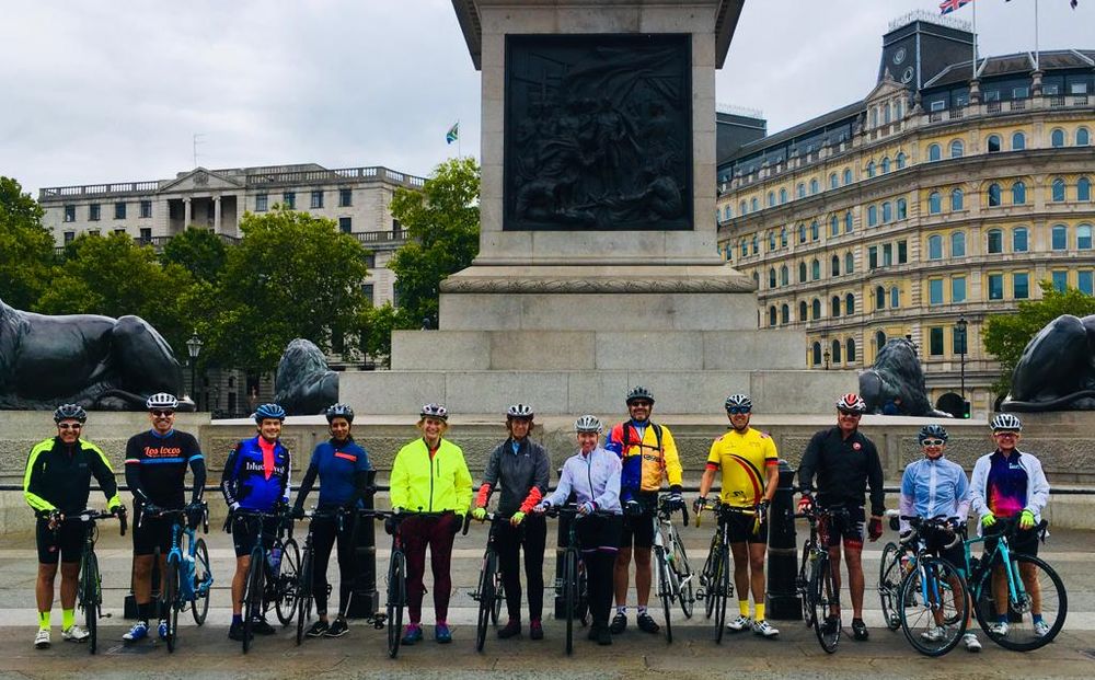 London to Paris Cycle - July