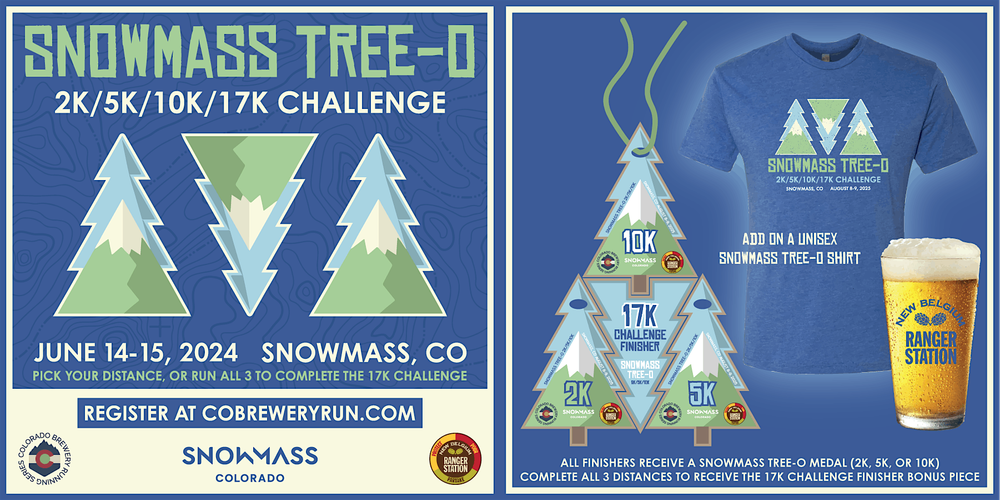 Snowmass Tree-O | 2k + 5k + 10k + 17k Challenge | Snowmass, CO