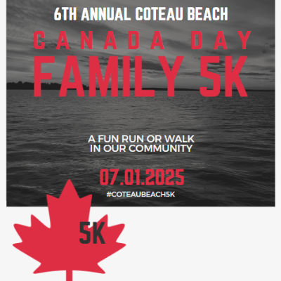 2025 Coteau Beach Canada Day Family 5K