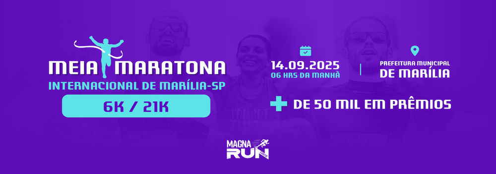 1 Meia Maratona Internacional de Marília - SP