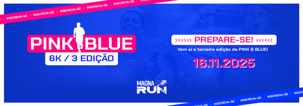 3 Edicao Corrida Pink Blue 6K