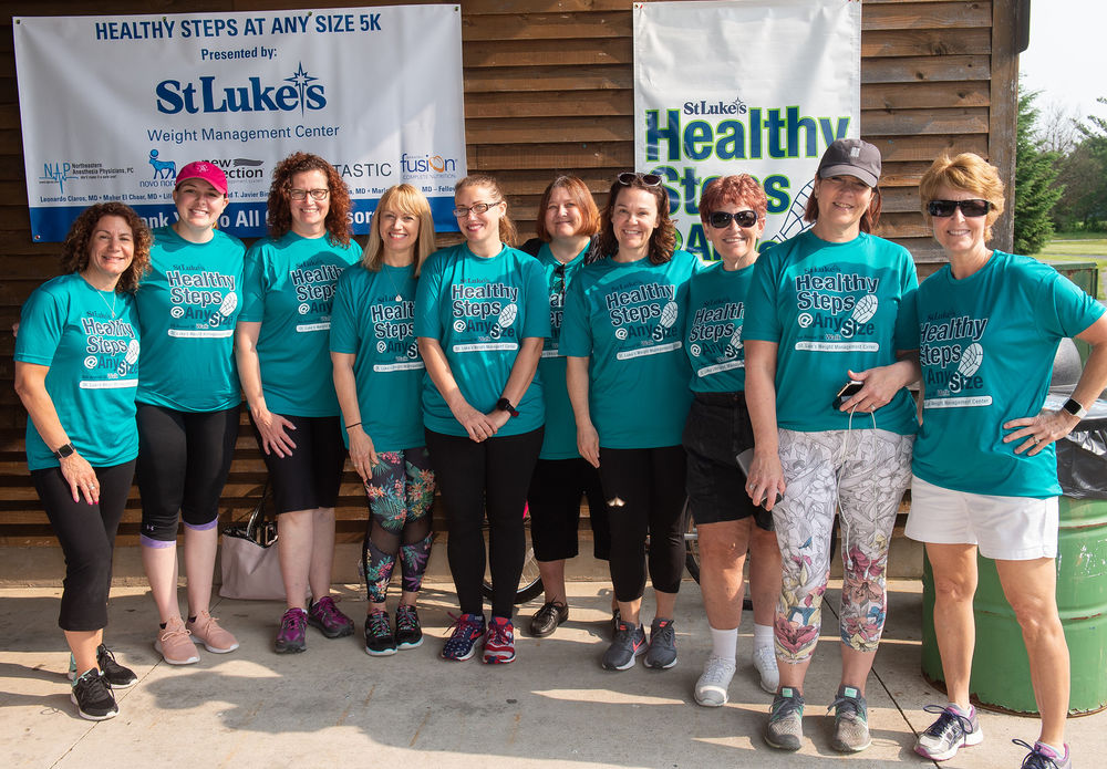 St Luke's Weight Management Center's Healthy Steps @ Any Size 5K