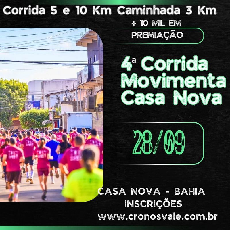 4ª CORRIDA MOVIMENTA CASA NOVA
