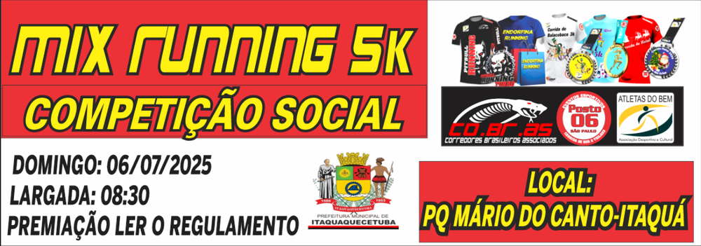 MIX RUNNING 5K- ITAQUA