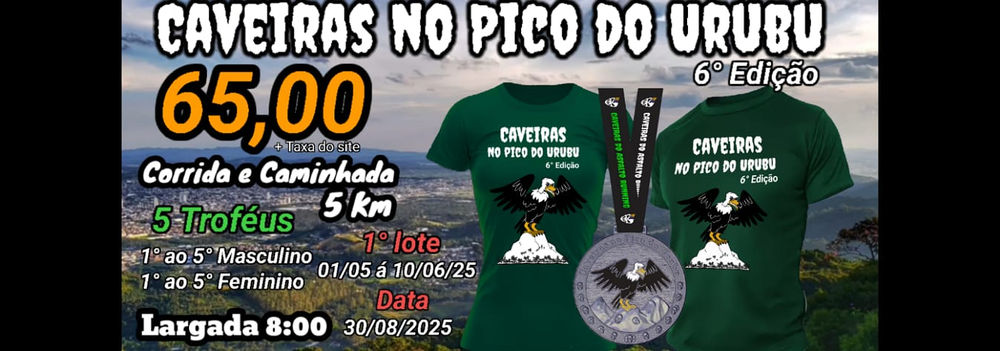 Caveiras no Pico do Urubu 6 Edição