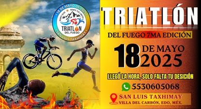 Triatlón del Fuego Taxhimay 2025