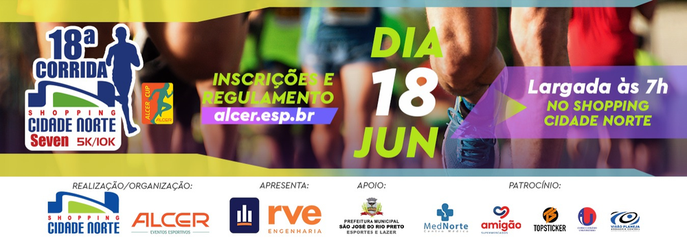 18 Corrida Shopping Cidade Norte - Cartao