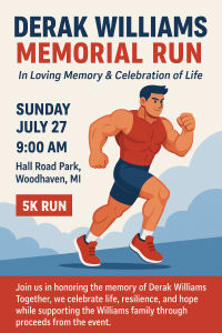 Derak Williams Memorial Run
