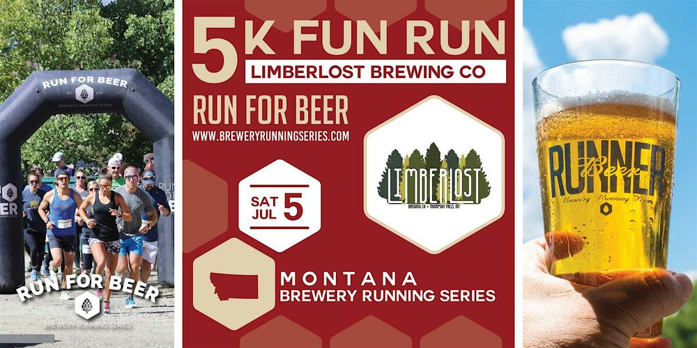 5k Beer Run x Limberlost Brewing | 2025 Montana Brewery Running Series