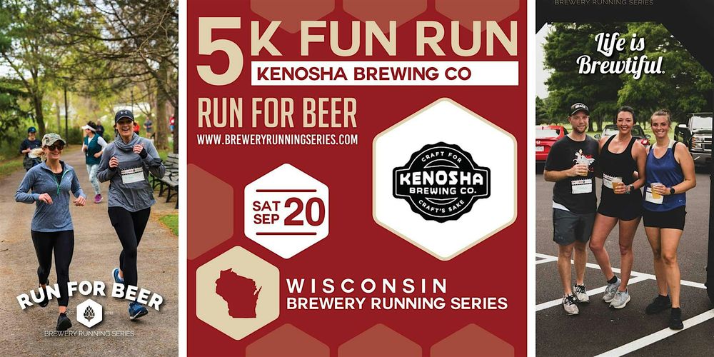5k Beer Run x Kenosha Brewing | 2025 Wisconsin Brewery Running Series