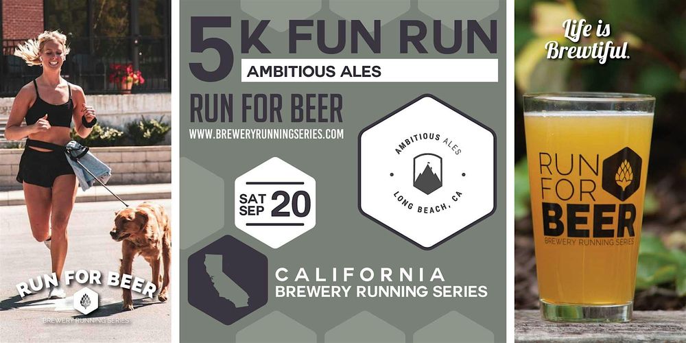 5k Beer Run x Ambitious Ales | 2025 CA Brewery Running Series