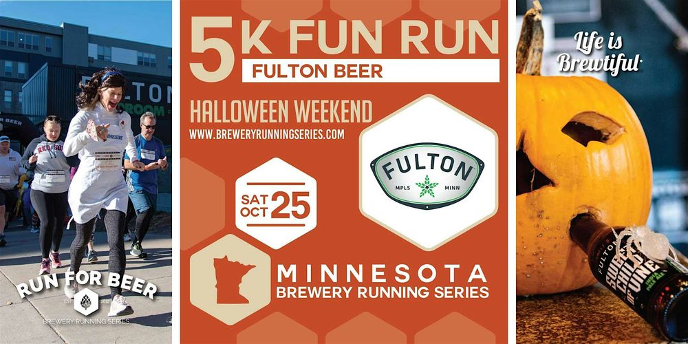 Halloween 5k Beer Run x  Fulton Beer | 2025 MN Brewery Running Series