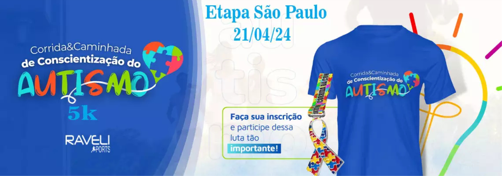 Corrida da Conscientizacao do Autismo - SP 2024