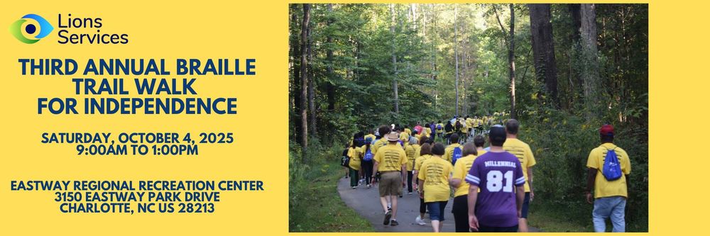 Third Annual Braille Trail Walk for Independence