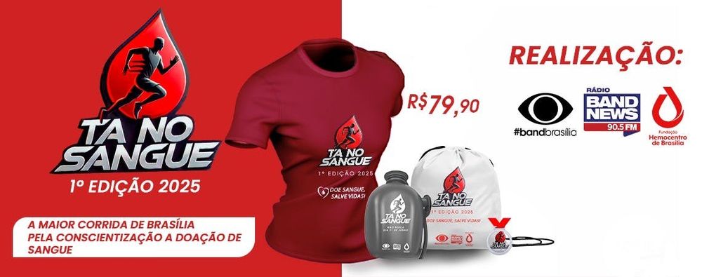 Corrida TÁ NO SANGUE 2025
