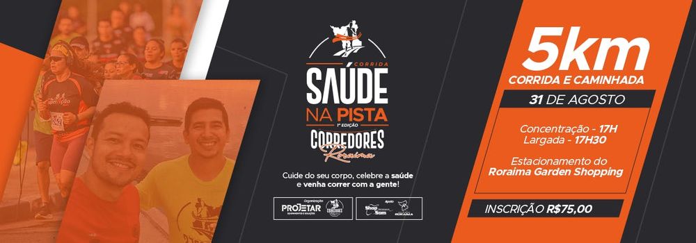 Corredores Roraima Saude na Pista