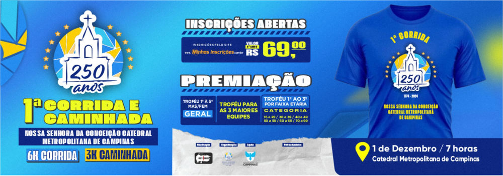 1 Corrida e Caminhada Nossa Senhora da Conceicao