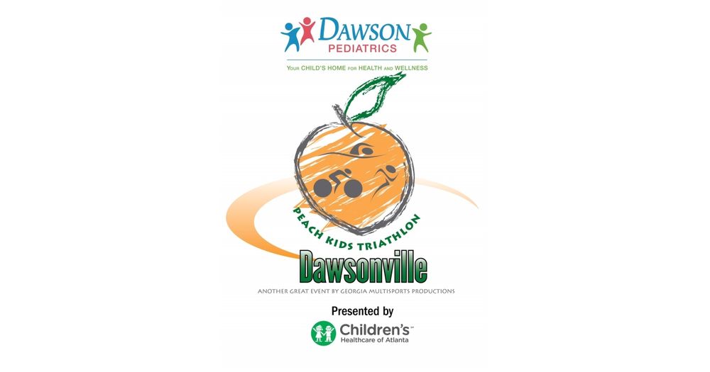 Dawson Pediatrics Peach Kid's Triathlon - Dawsonville