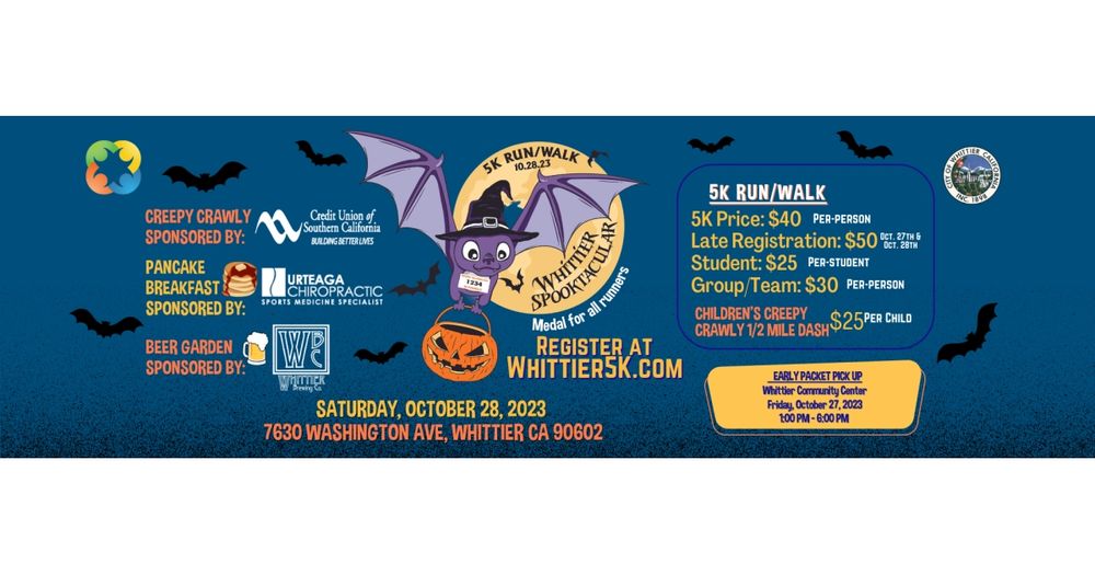 Whittier Spooktacular 5K