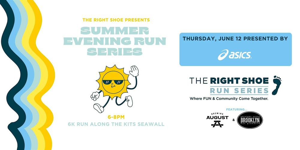 The Right Shoe Presents: Summer Evening Run Series