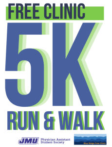 3rd Annual FREE CLINIC 5K