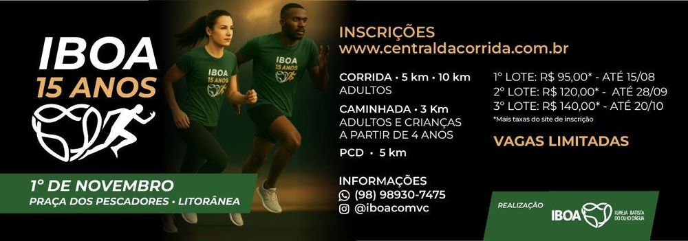 CORRIDA IBOA 15 ANOS