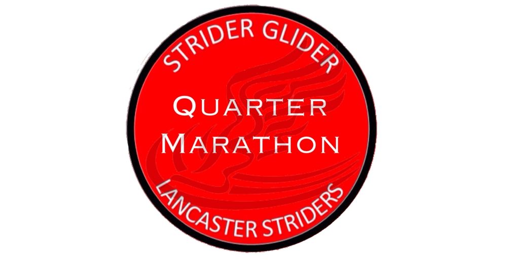 Strider Glider Quarter Marathon