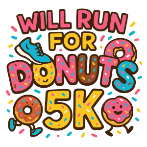Will Run for Donuts 5K + 1 Mile