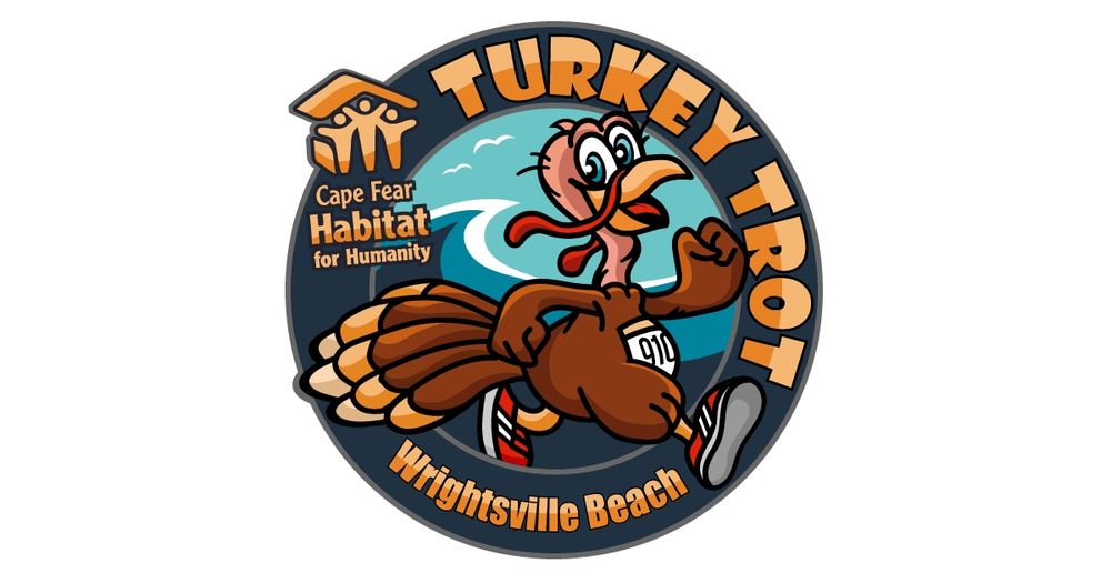 Cape Fear Habitat Turkey Trot at Wrightsville Beach