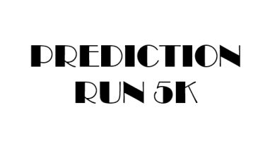 Salisbury Rowan Runners - Prediction Run 5k