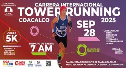 Carrera Tower Running Trail Coacalco 2025