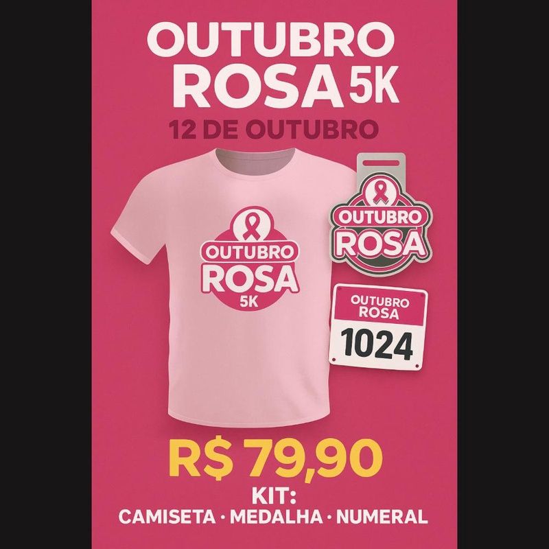 Corrida e Caminhada: Outubro Rosa